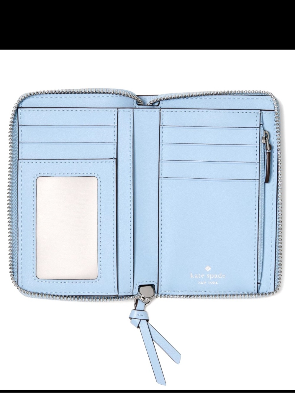 Kate Spade Knott Medium Wallet Pebble Leather North Star - Picture 3 of 4